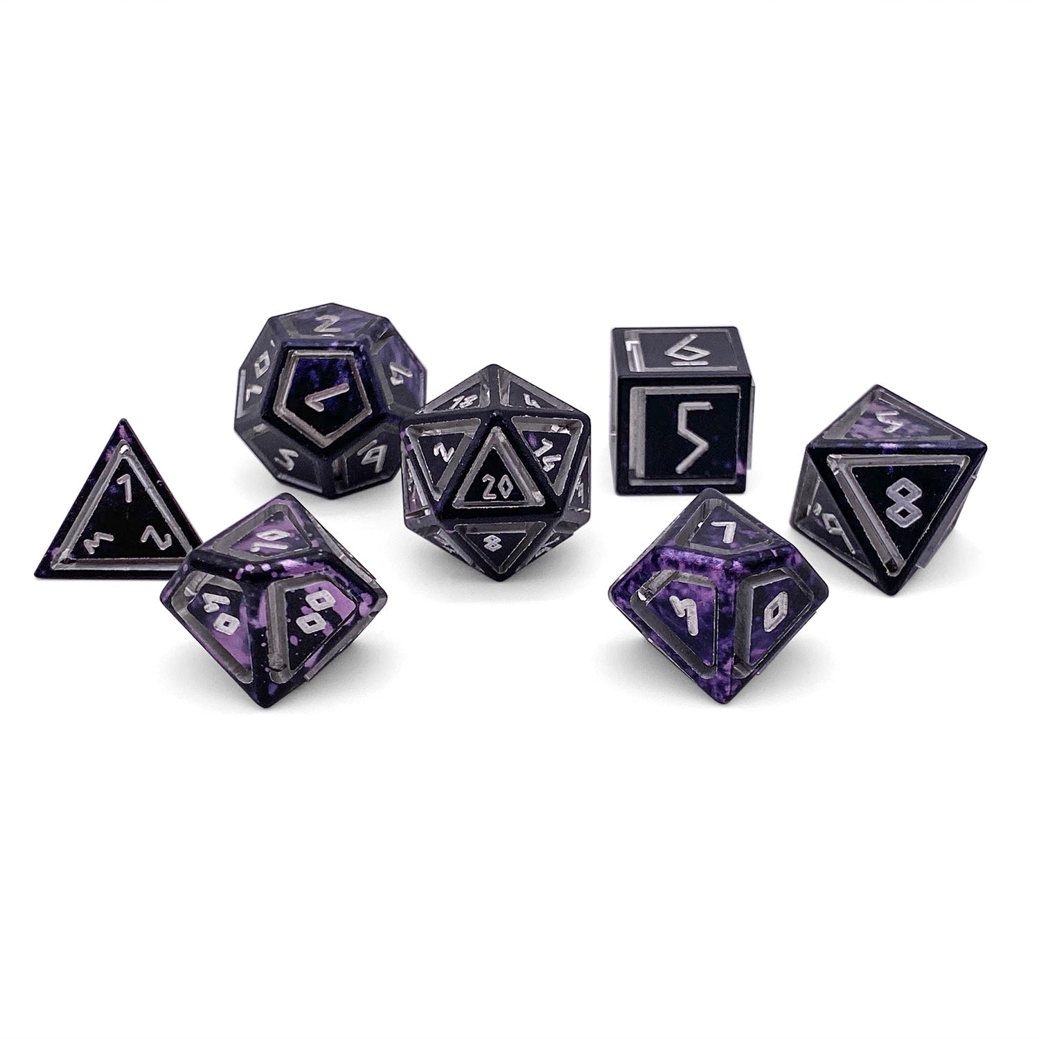 Nimbus™ 7 Piece RPG Set 6063 Aluminum Wondrous Dice