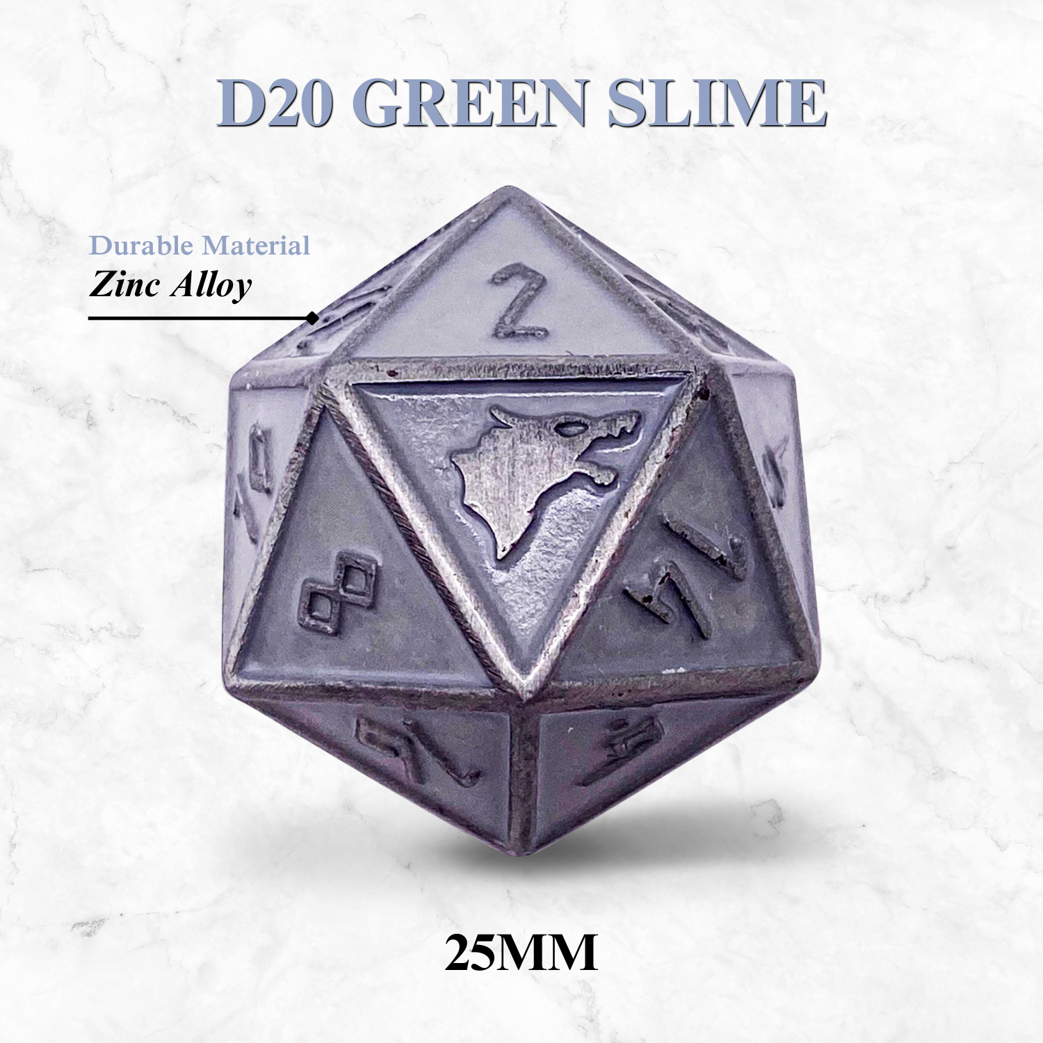 Norse Foundry Runestones™ - 25mm D20