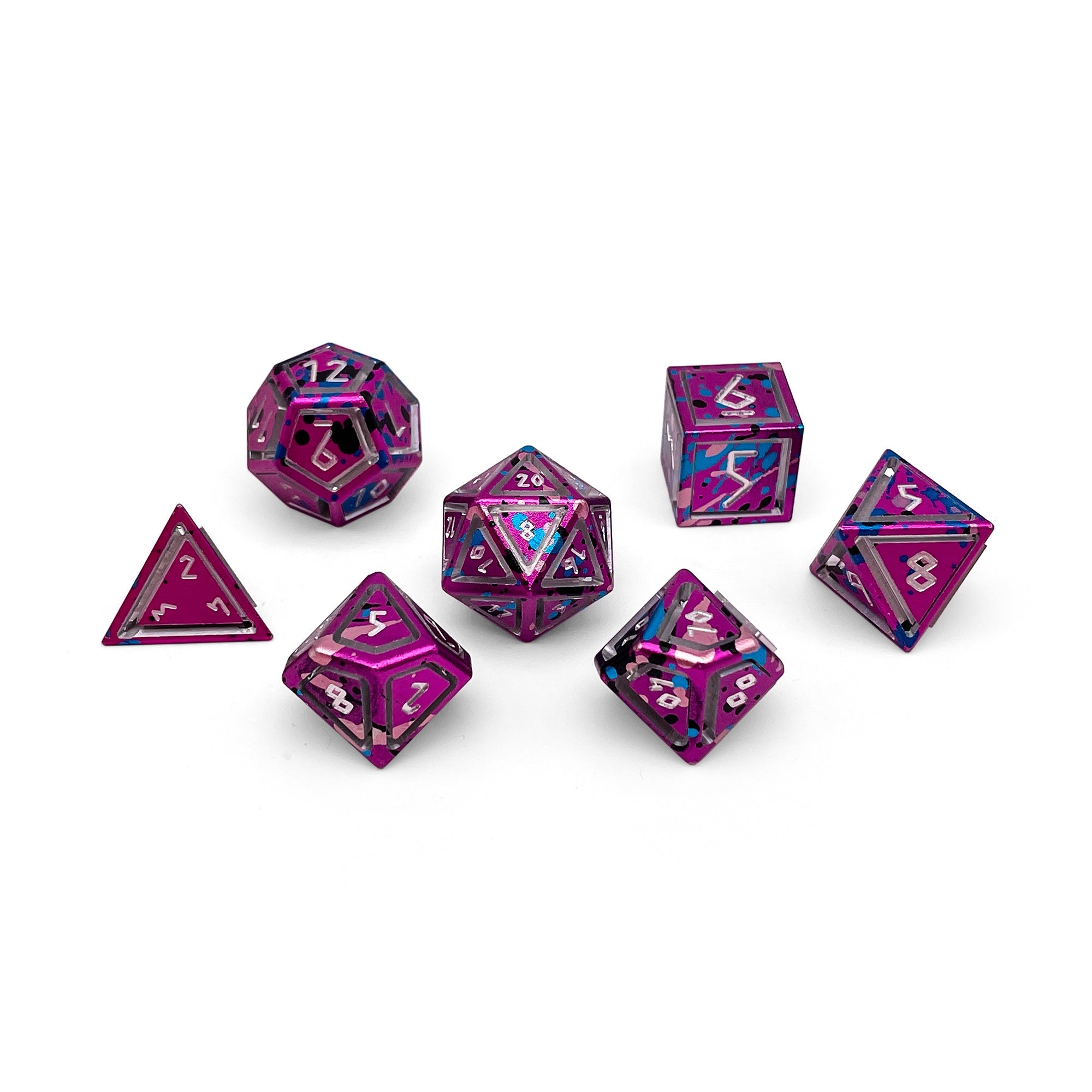Nimbus™ 7 Piece RPG Set 6063 Aluminum Wondrous Dice