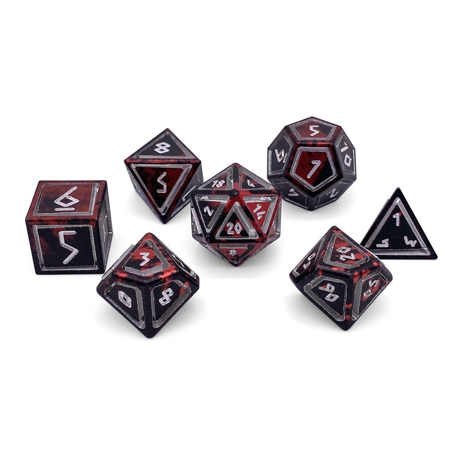 Nimbus™ 7 Piece RPG Set 6063 Aluminum Wondrous Dice