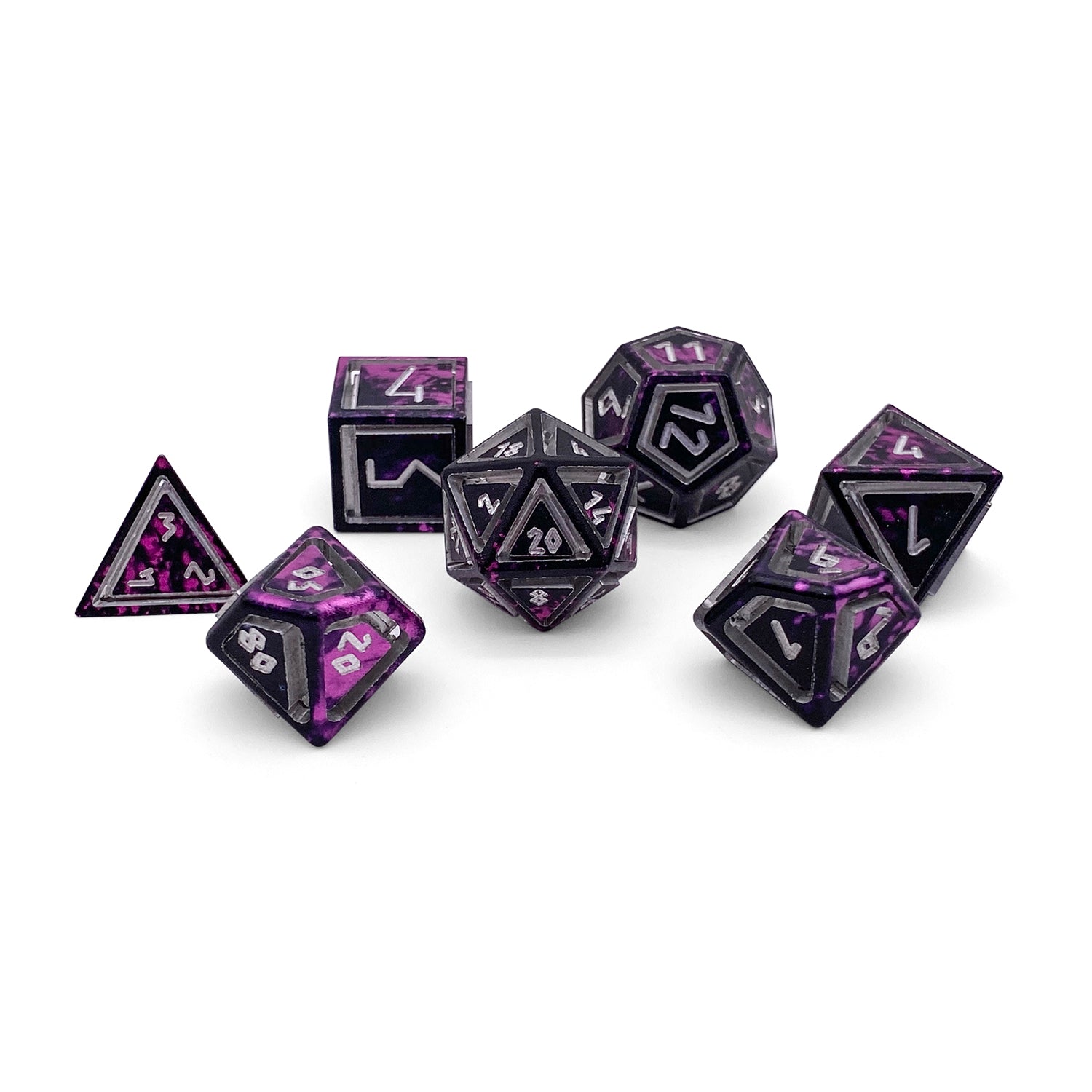 Nimbus™ 7 Piece RPG Set 6063 Aluminum Wondrous Dice