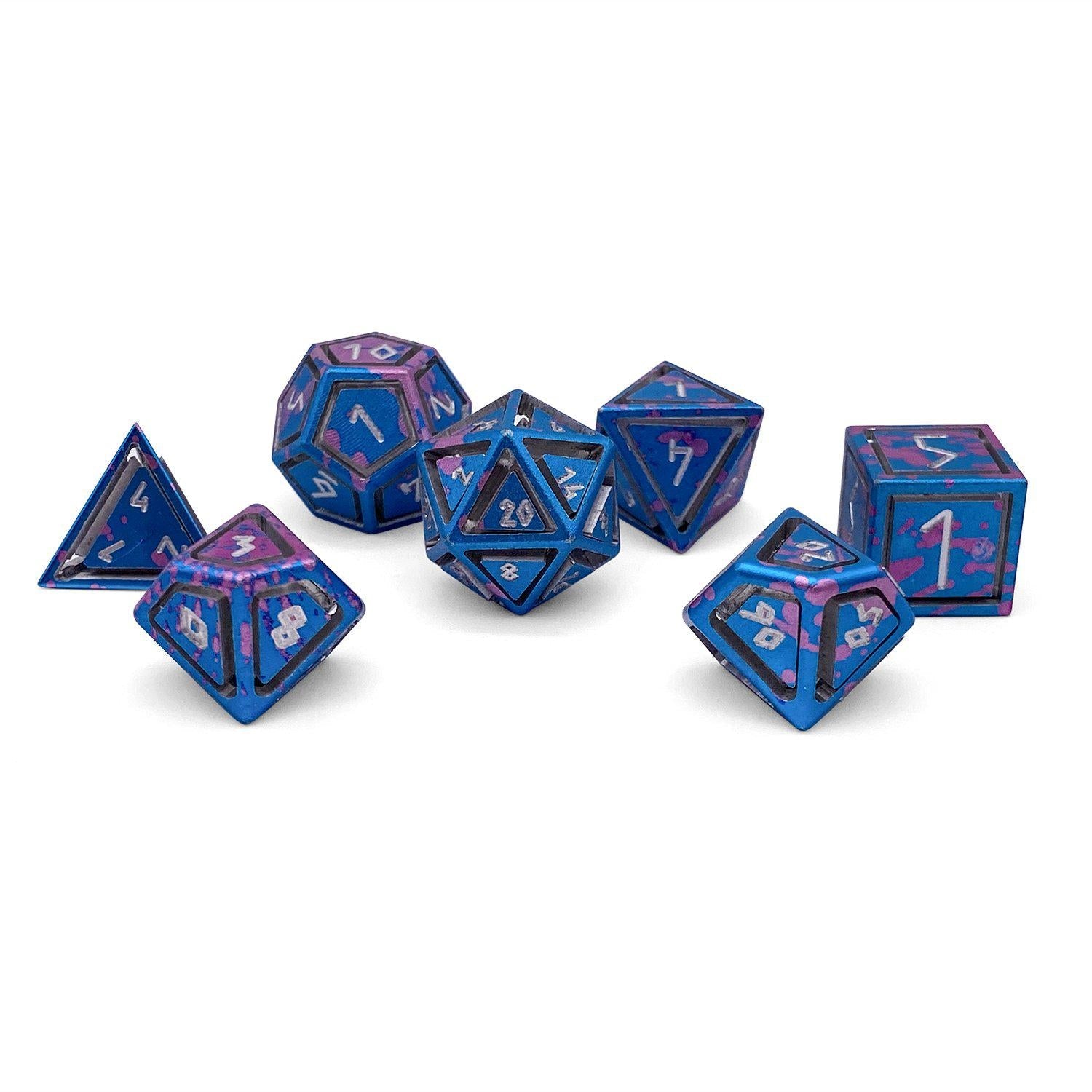 Nimbus™ 7 Piece RPG Set 6063 Aluminum Wondrous Dice