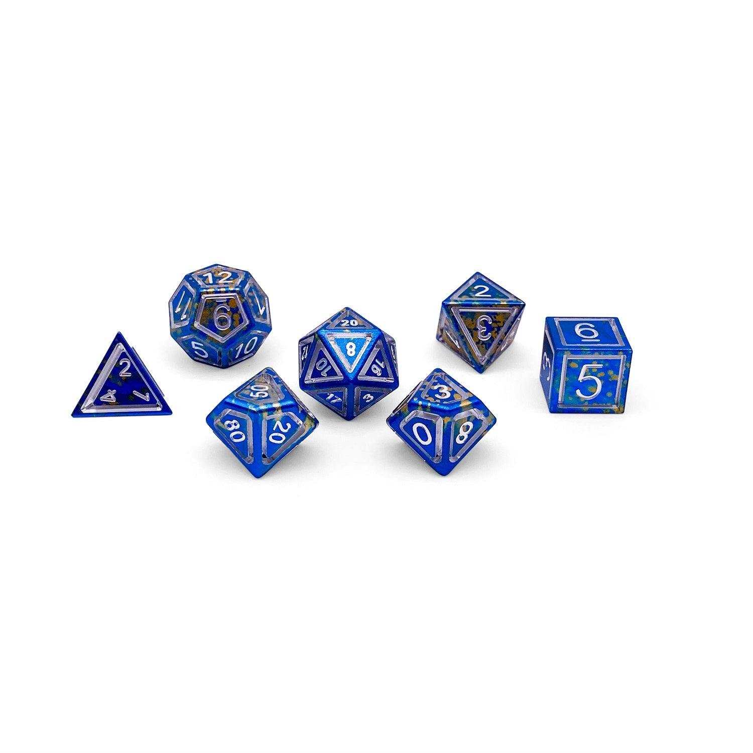 Nimbus™ 7 Piece RPG Set 6063 Aluminum Wondrous Dice