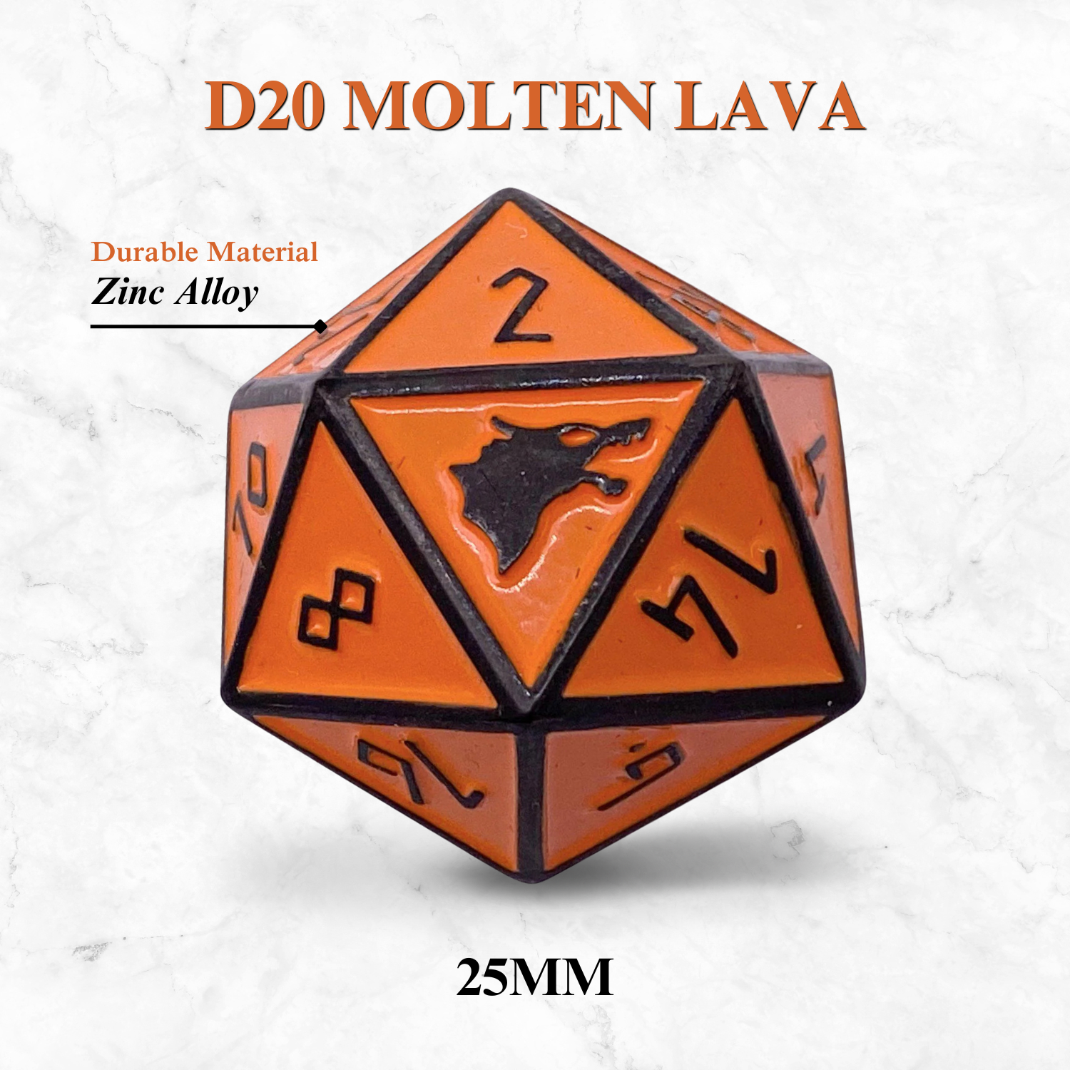 Norse Foundry Runestones™ - 25mm D20
