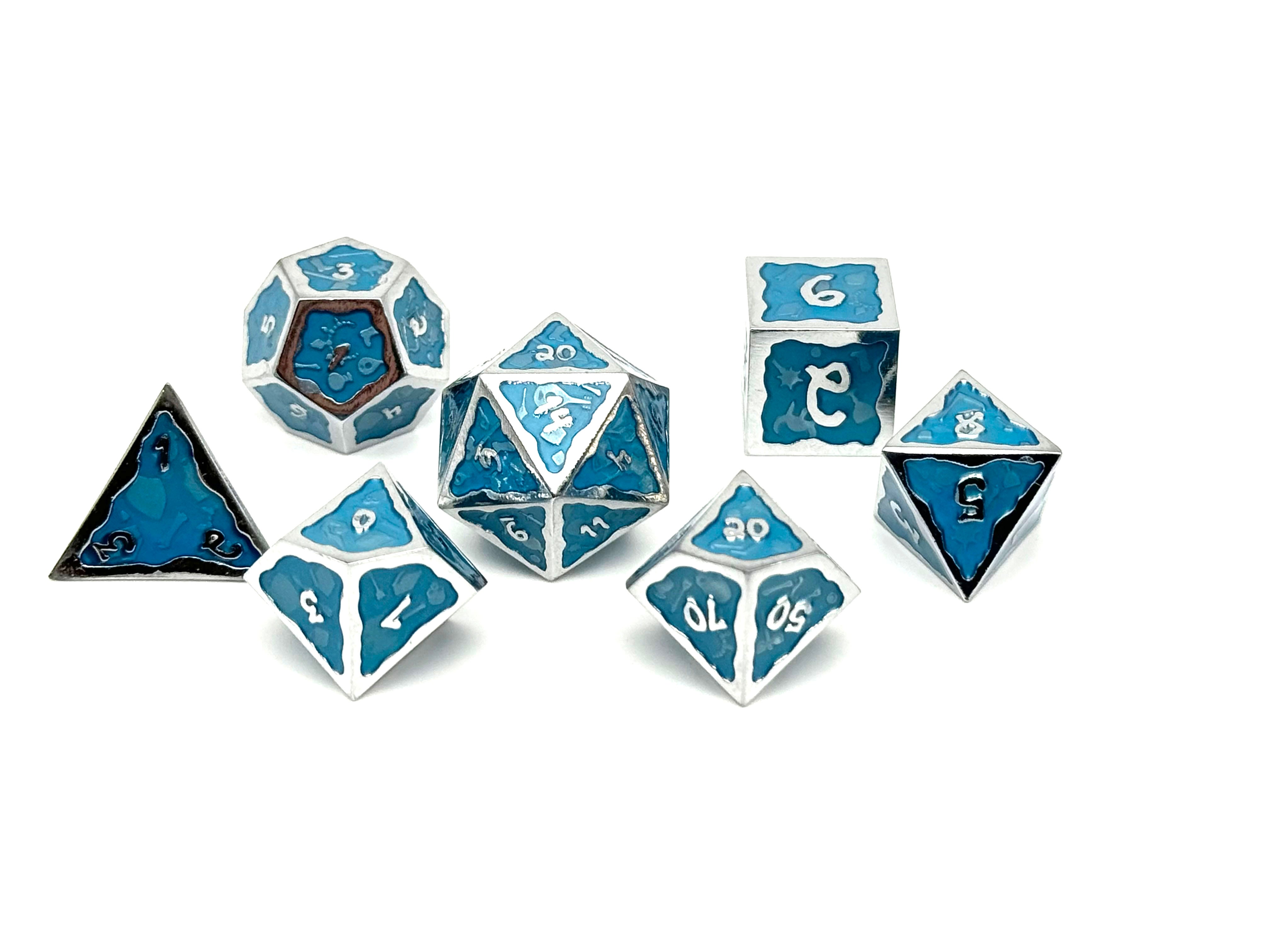Ooze of Doom Metal Alloy Dice Sets