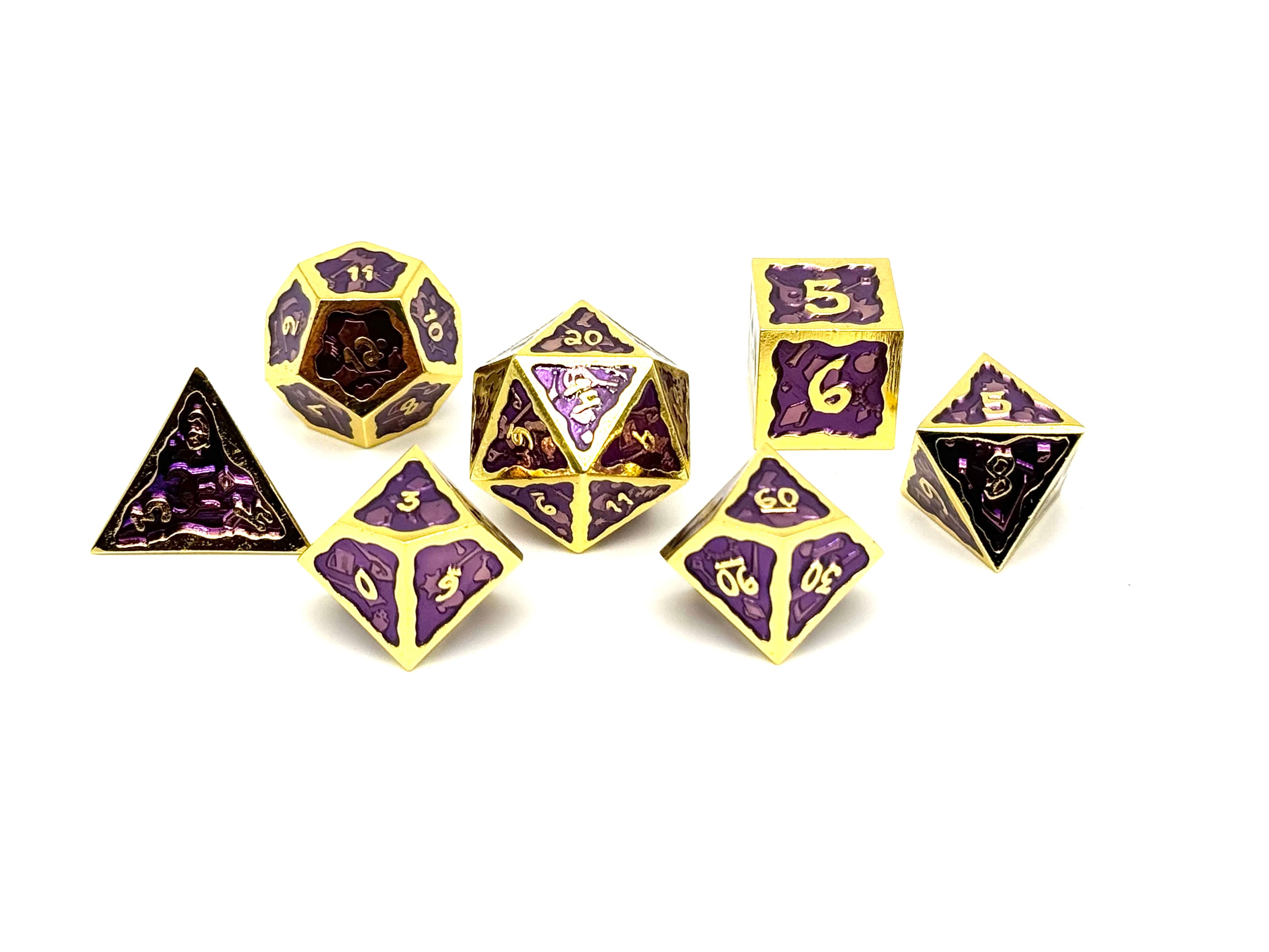 Ooze of Doom Metal Alloy Dice Sets