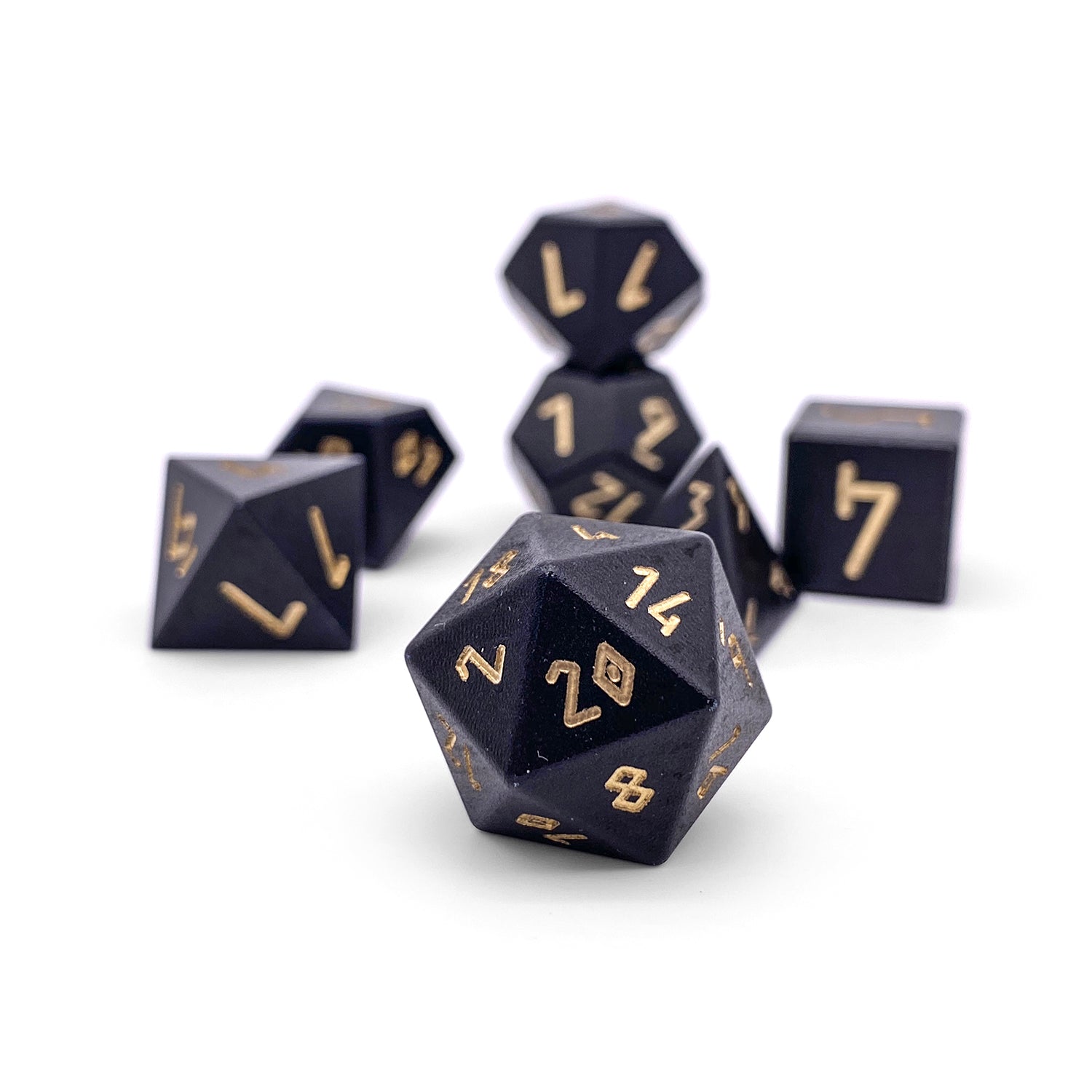Orb Series™ Dice - 7 Piece RPG Set 6063 Aluminum