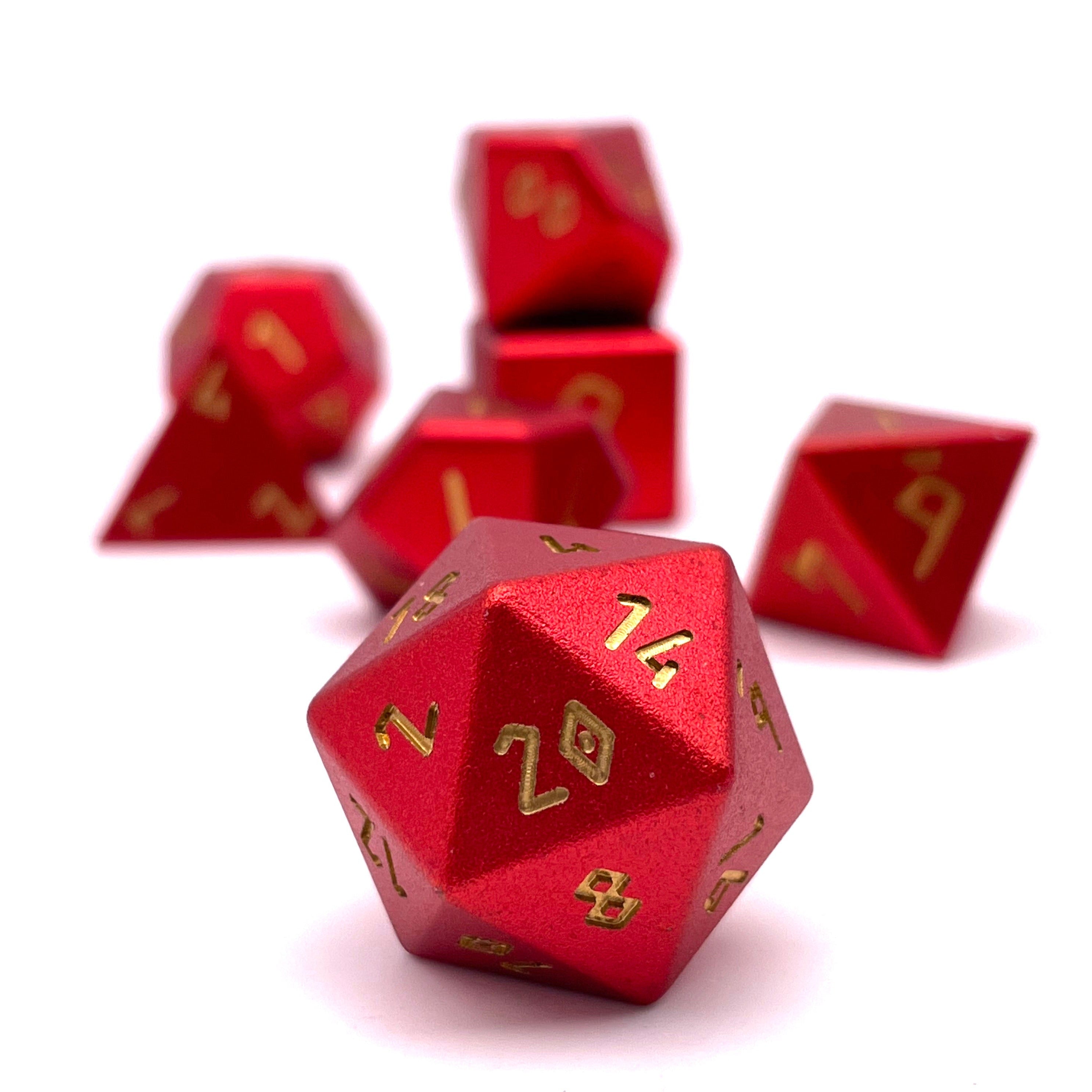 Orb Series™ Dice - 7 Piece RPG Set 6063 Aluminum