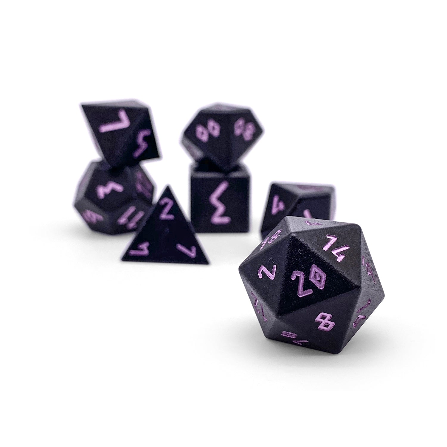 Orb Series™ Dice - 7 Piece RPG Set 6063 Aluminum