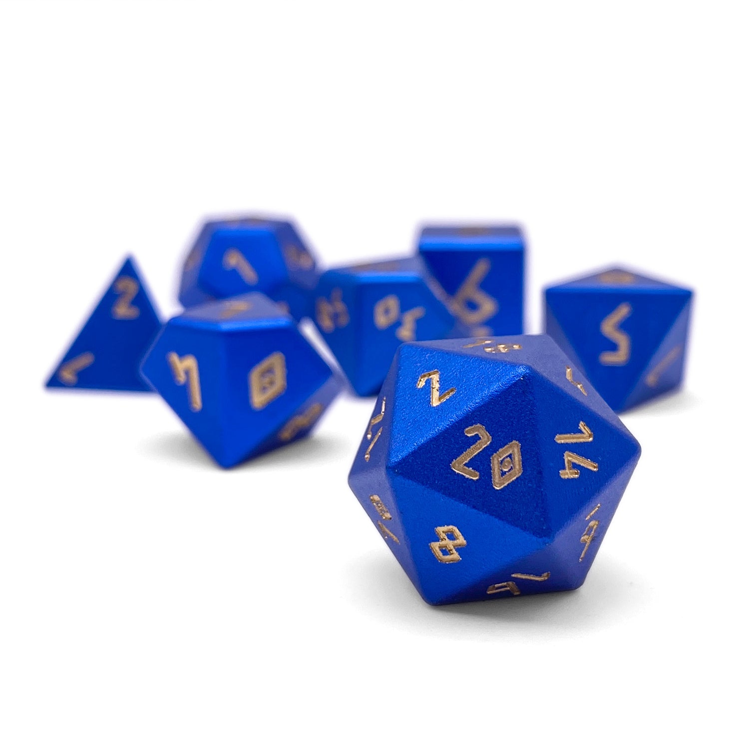 Orb Series™ Dice - 7 Piece RPG Set 6063 Aluminum