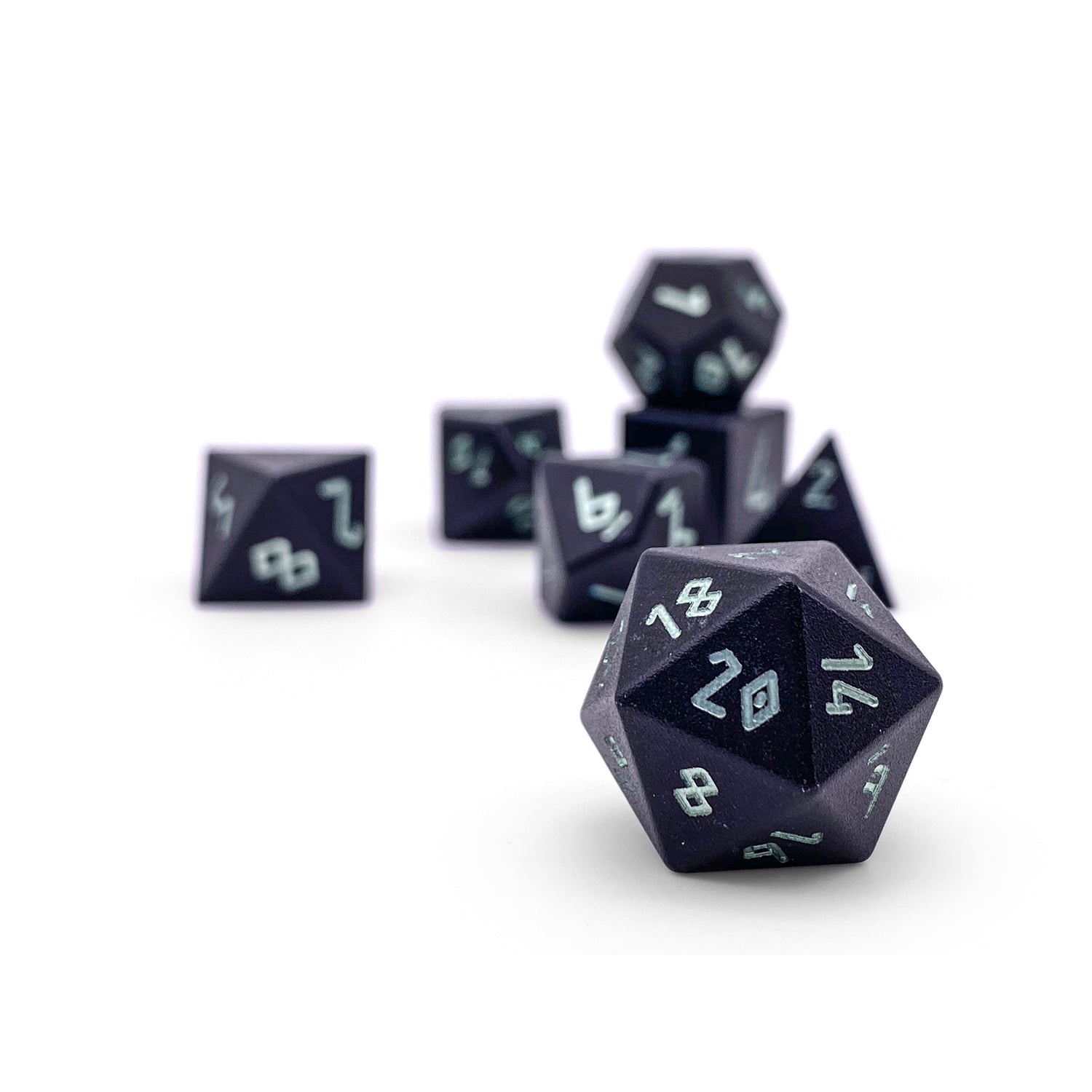 Orb Series™ Dice - 7 Piece RPG Set 6063 Aluminum
