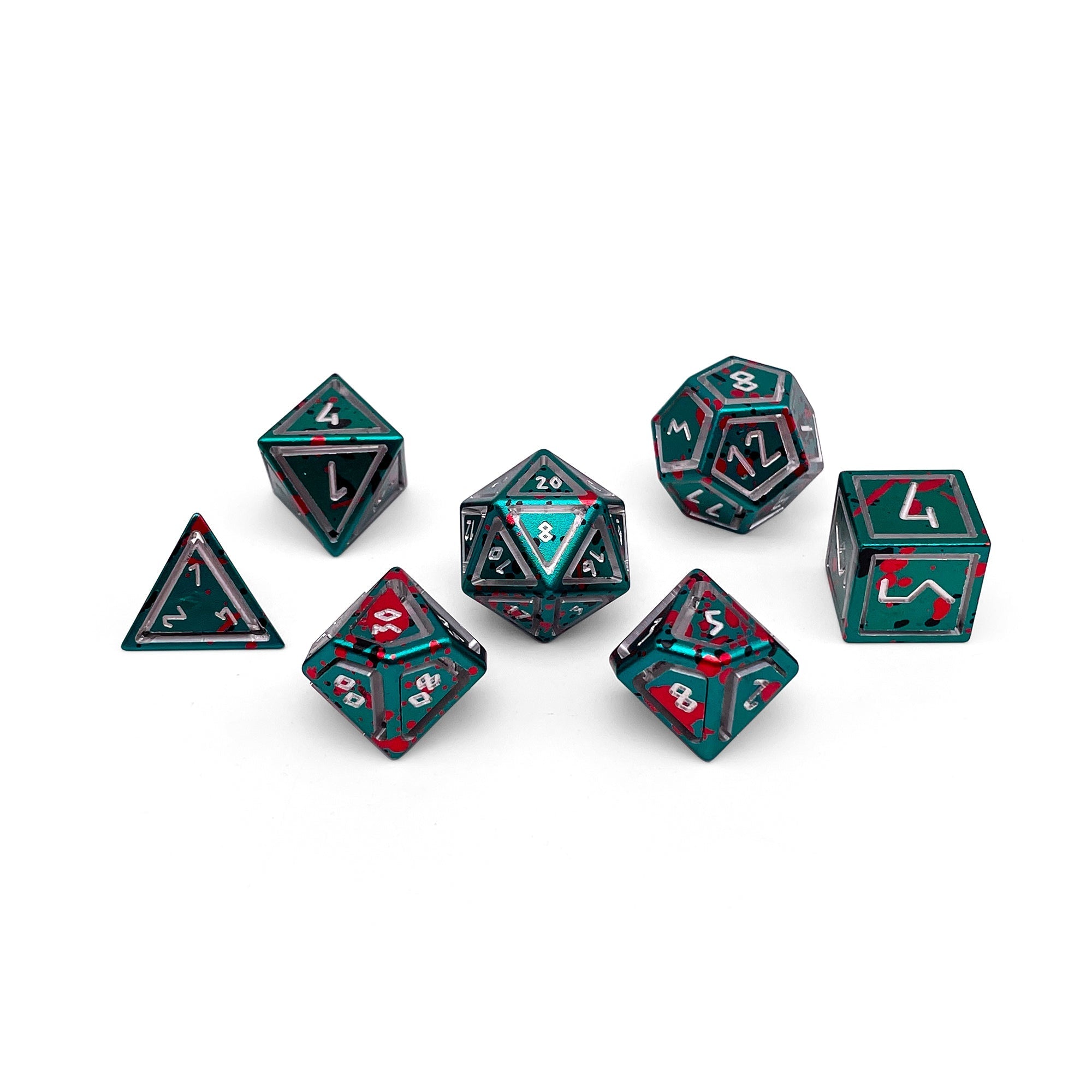 Nimbus™ 7 Piece RPG Set 6063 Aluminum Wondrous Dice